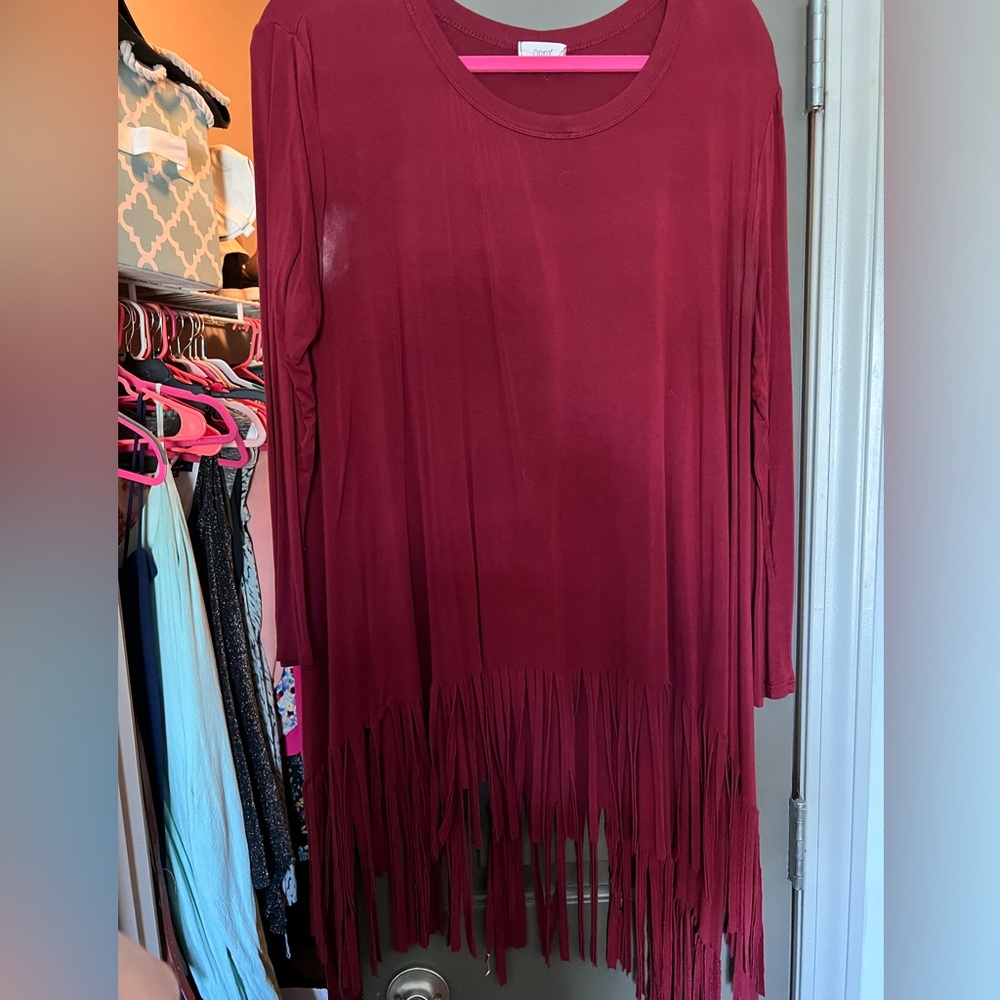 Fringe tunic
